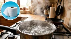 Ik goot kokend water over het wc-papier en loste een probleem op waar de meeste gezinnen mee te maken hebben.